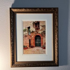 “Lucignano Villa” in Italy Framed Photography 🌹